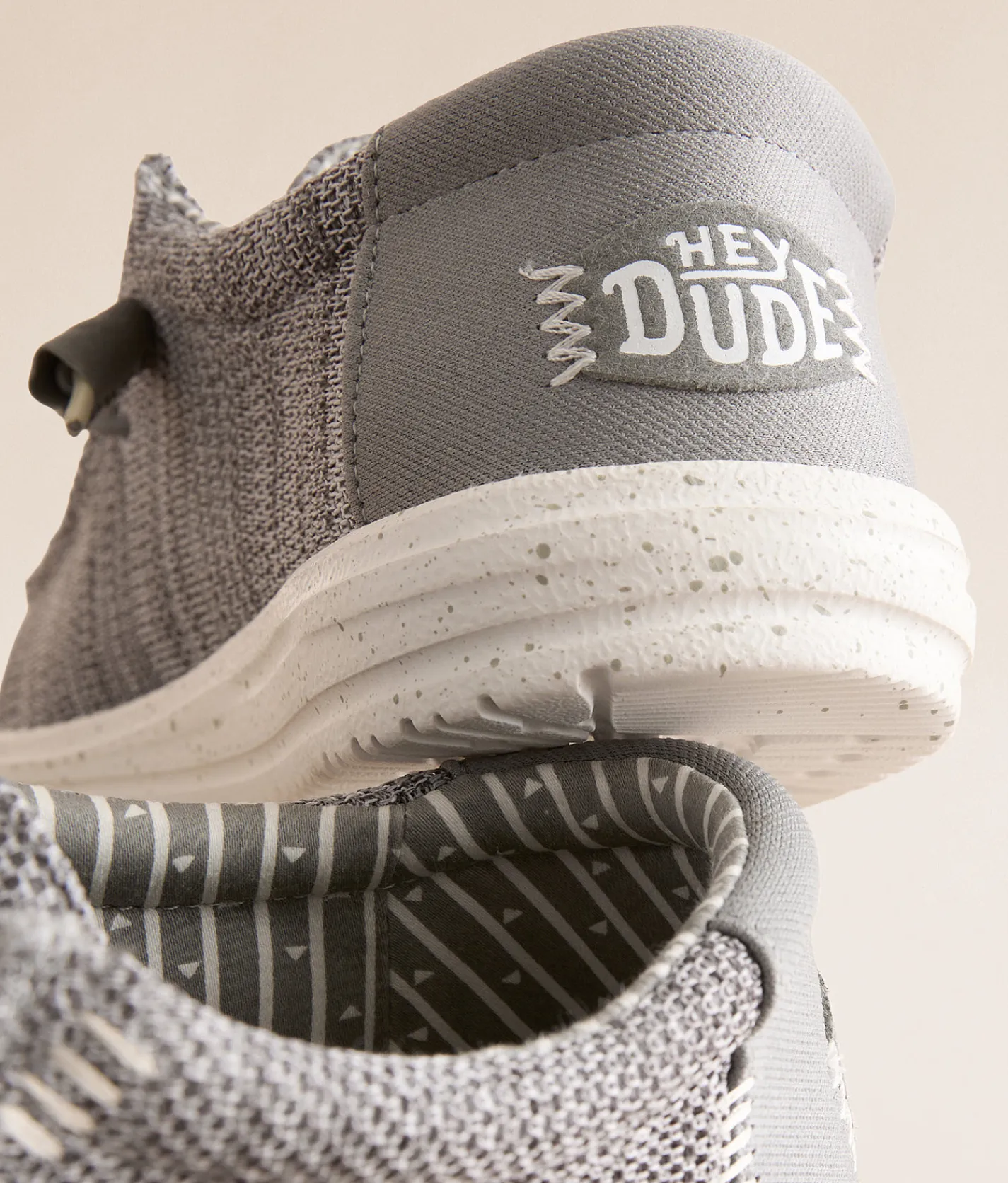 Shoes | HEYDUDE™ Wally Stretch Sox Shoe Grey