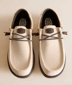 HEYDUDE™ Wally Strike Shoe Cream Brown Online