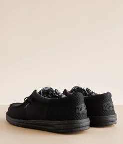 Shoes | HEYDUDE™ Wally Tri Scottie Shoe Black Black
