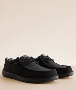 Shoes | HEYDUDE™ Wally Tri Scottie Shoe Black Black