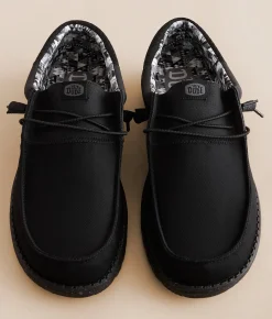 Shoes | HEYDUDE™ Wally Tri Scottie Shoe Black Black