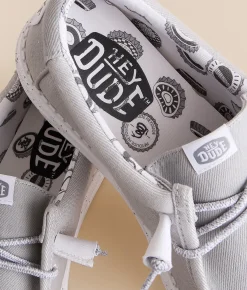 Shoes | HEYDUDE™ Wally Walls Griffin Shoe Grey