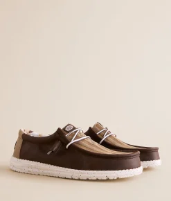 Shoes | HEYDUDE™ Wally Walls Honor Shoe Brown