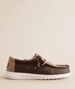 Shoes | HEYDUDE™ Wally Walls Honor Shoe Brown