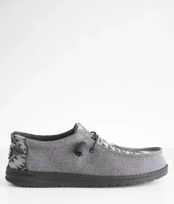 Shoes | HEYDUDE™ Wally Walls Spade Shoe Grey