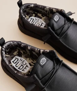 Shoes | HEYDUDE™ Wally Walls Woodland Shoe Black Grey