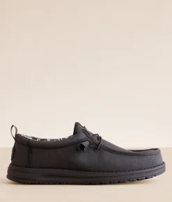 Shoes | HEYDUDE™ Wally Walls Woodland Shoe Black Grey