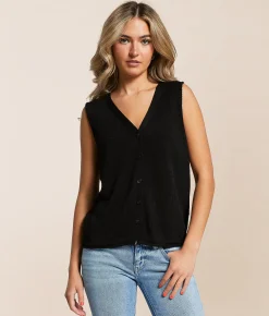 Z Supply Wanderlust Sweater Vest Black Best