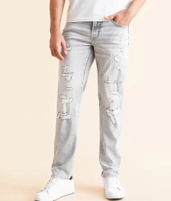 Sale Jeans|Bottoms | Departwest Wander Straight Stretch Jean Murree