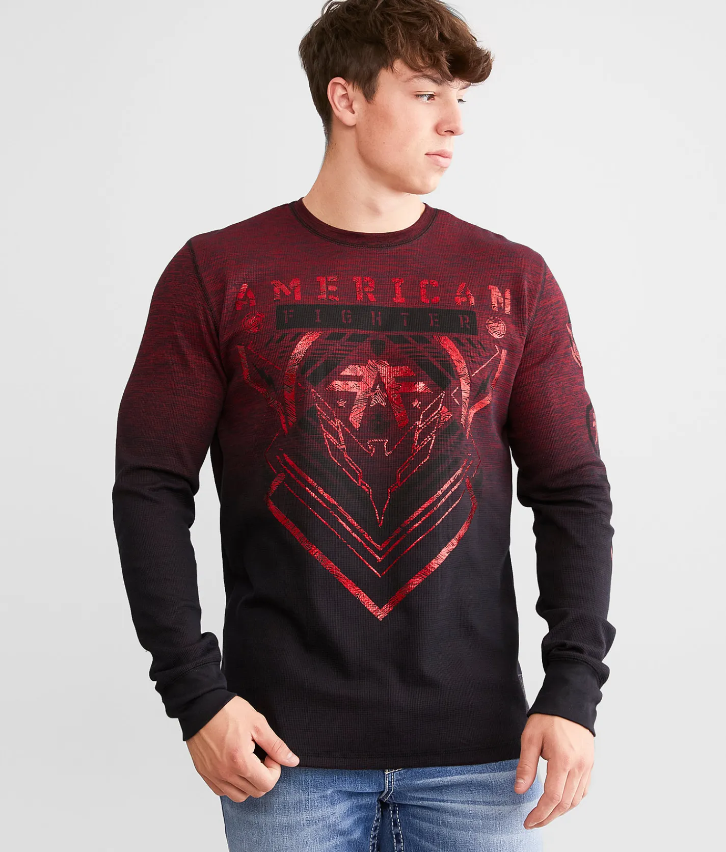 Graphic T-Shirts | American Fighter Wardell Thermal Jester Red Black