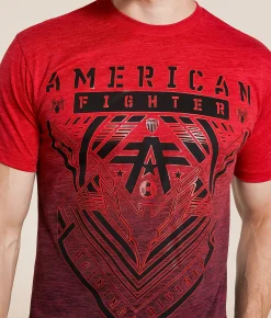 American Fighter Wardell T-Shirt Cherry Dk Cherry Best