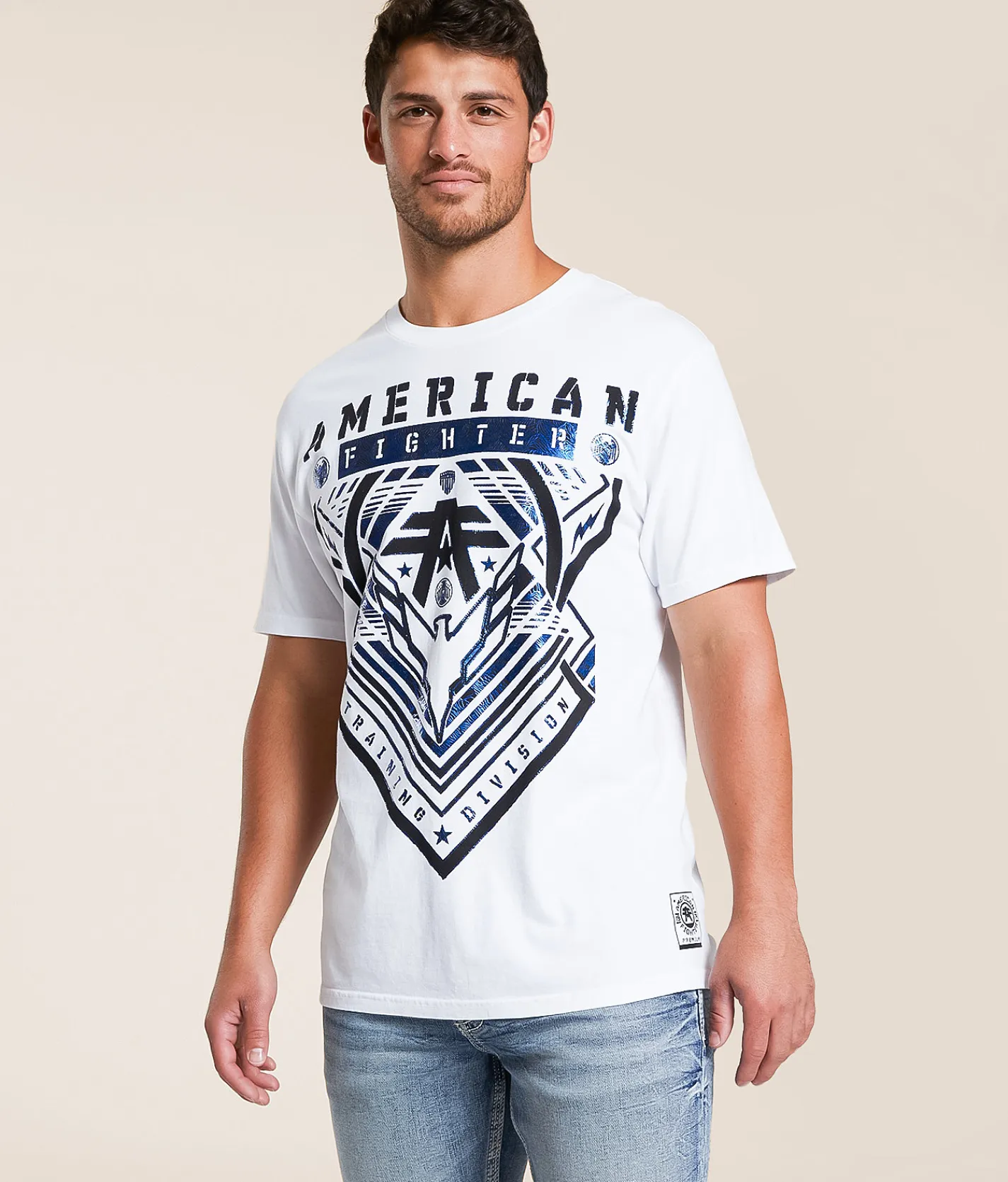 Tops|Graphic T-Shirts | American Fighter Wardell T-Shirt White