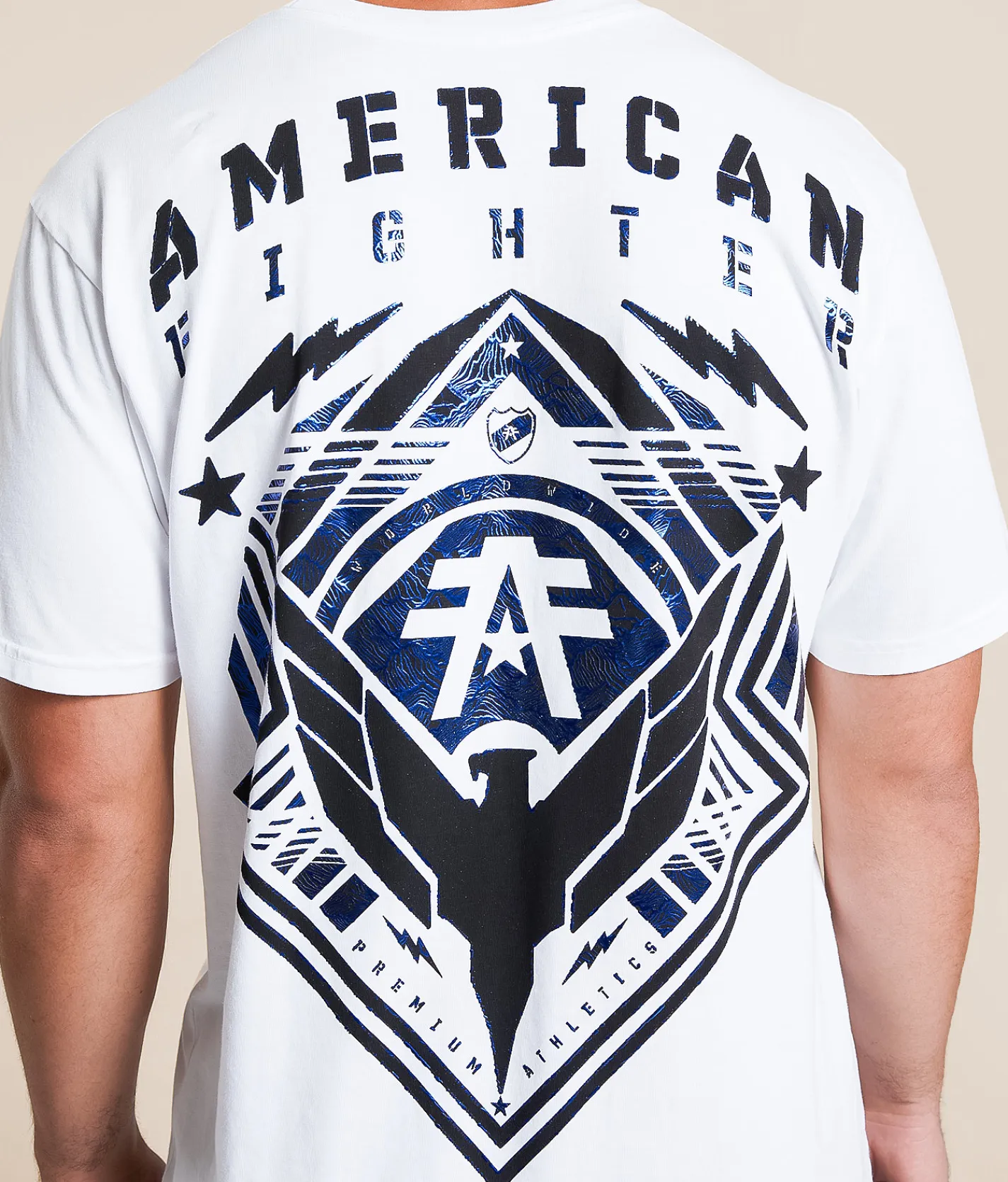 Tops|Graphic T-Shirts | American Fighter Wardell T-Shirt White