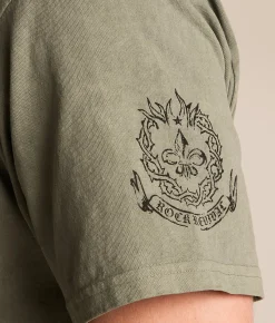Tops|Graphic T-Shirts | Rock Revival Ward T-Shirt Mash Green