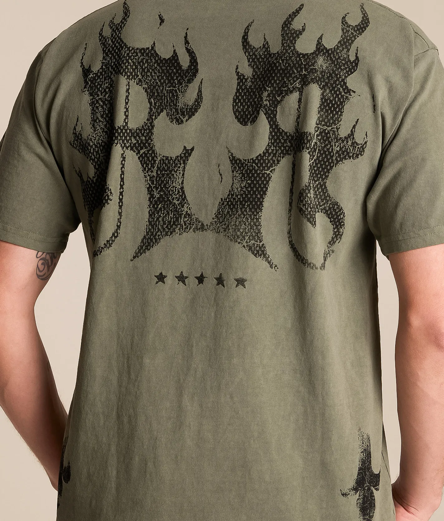 Tops|Graphic T-Shirts | Rock Revival Ward T-Shirt Mash Green