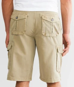 Bottoms|Shorts | BKE Warren Cargo Short Chinchilla