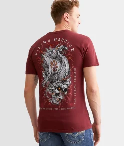 Howitzer Warrior Ship T-Shirt Cabernet Sale