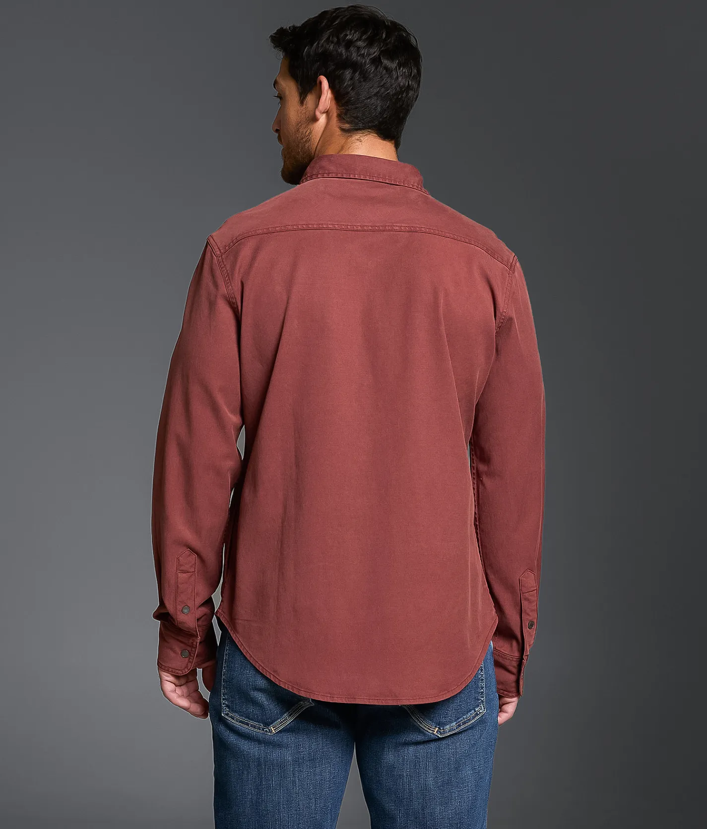 Outpost Makers Washed Athletic Stretch Shirt Green Sale