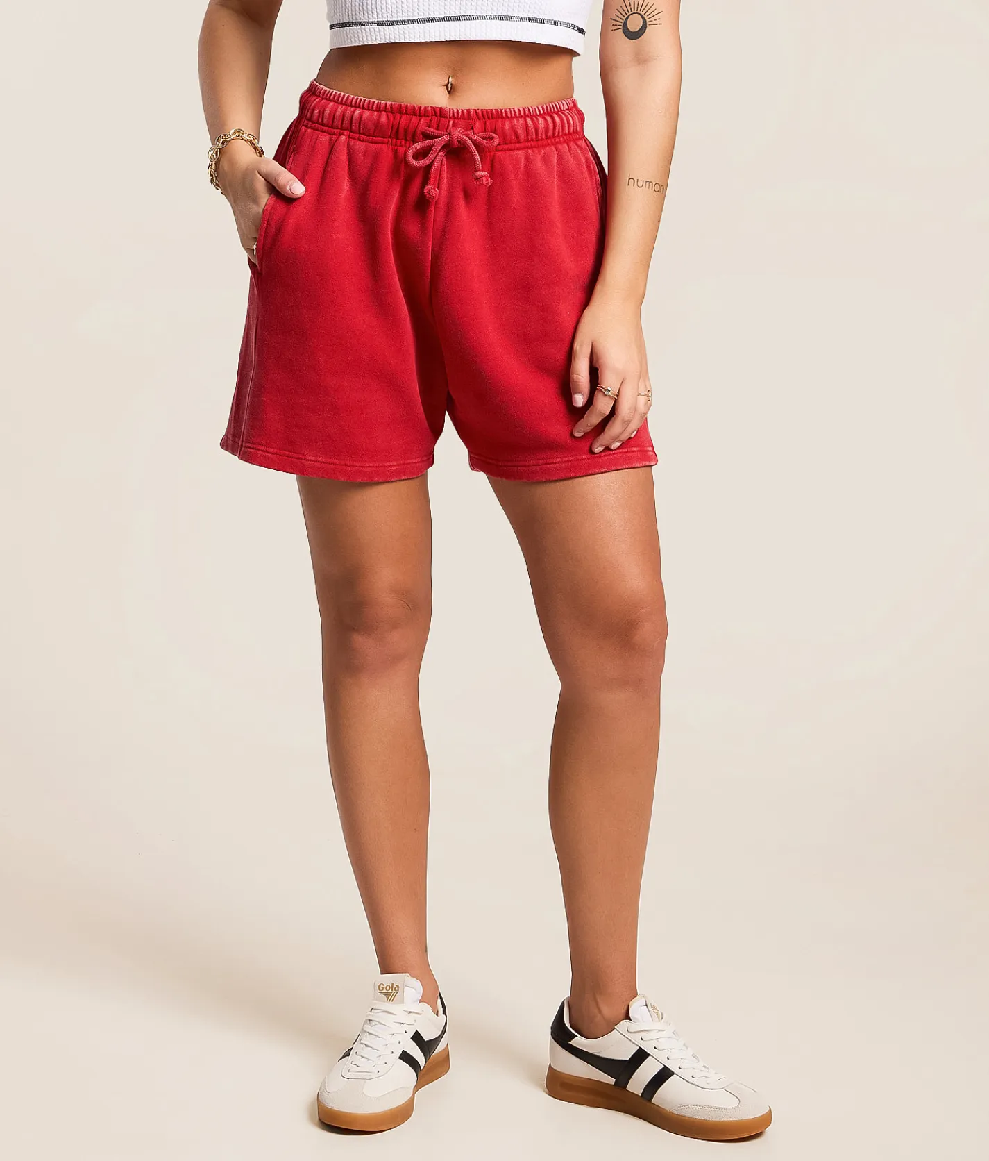Gilded Intent Washed Inset Short Samba Discount