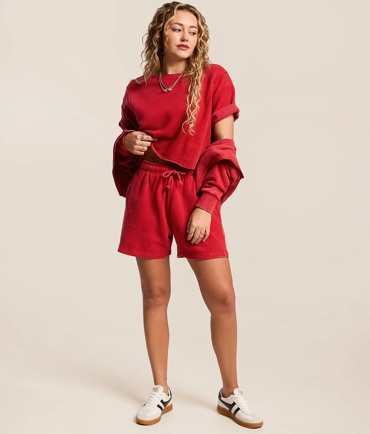 Gilded Intent Washed Inset Short Samba Discount