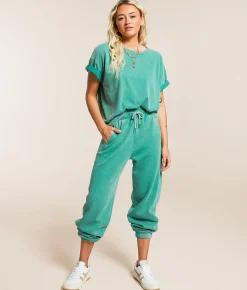 Bottoms|Activewear | Gilded Intent Washed Jogger