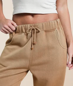 Bottoms|Activewear | Gilded Intent Washed Jogger Desert Taupe