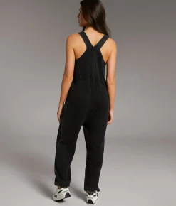 BKE Washed Jumpsuit Washed Black Best