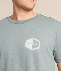 RVCA Washed Out T-Shirt Lead Outlet