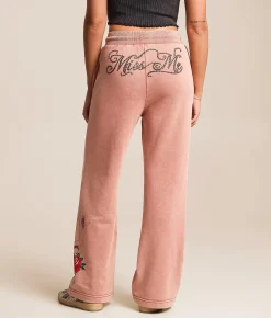 Miss Me Washed Sweatpant Pink Online