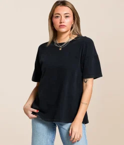 Tops|Activewear | Gilded Intent Washed T-Shirt