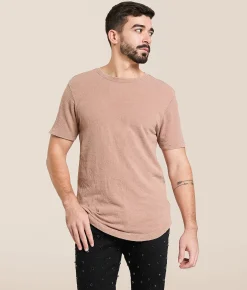 Nova Industries Washed T-Shirt Rose Clearance