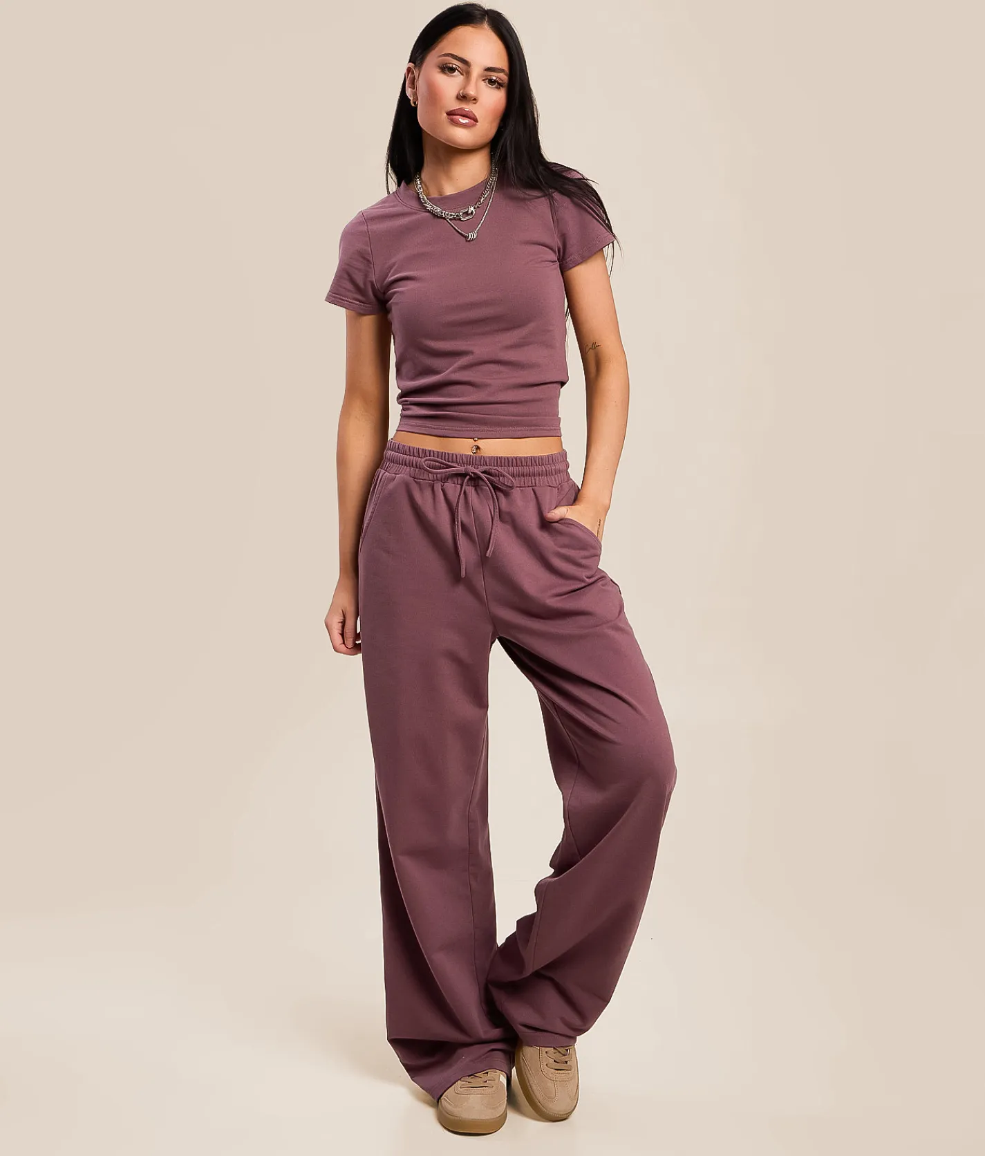 Bottoms | Gilded Intent Washed Wide Leg Pant Flint