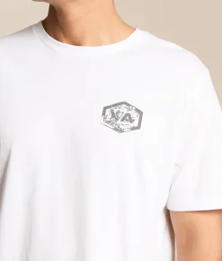 Tops|Graphic T-Shirts | RVCA Waste T-Shirt White
