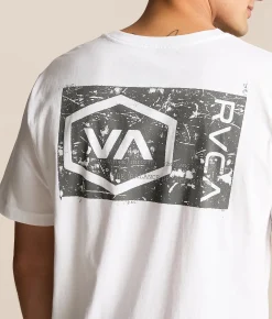 Tops|Graphic T-Shirts | RVCA Waste T-Shirt White
