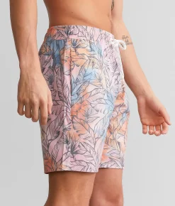 Departwest Watercolor Stretch Swim Trunks Multi Discount