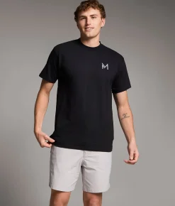 Tops|Graphic T-Shirts | Maven Co-op Wave Fade T-Shirt Black
