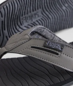 Shoes | Flojos Waverunner Flip Grey Black