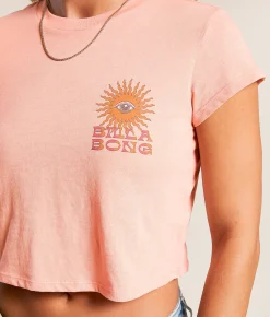 Billabong Wave Trip Cropped T-Shirt Fargo New