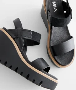 Shoes | Mia Wedge Sandal Black