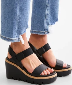 Shoes | Mia Wedge Sandal Black