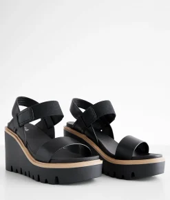 Shoes | Mia Wedge Sandal Black