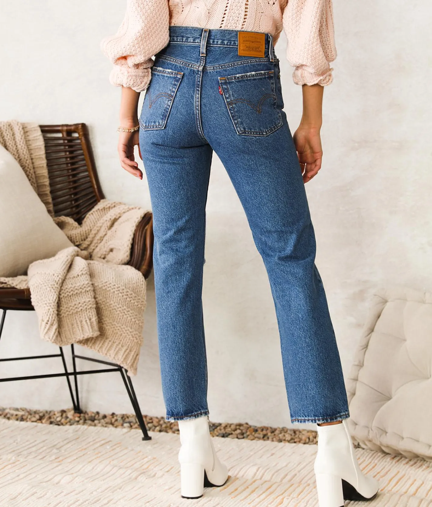 Levi's® Wedgie Straight Jean Oxnard Drive Discount