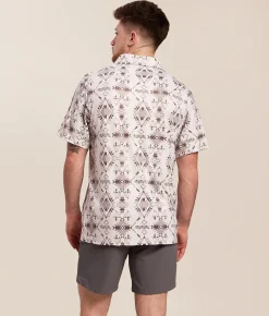 Hooey Weekender Cowboy Golf Performance Polo Tan Aztec Sale
