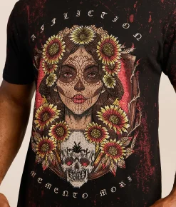 Affliction Weeping Widow T-Shirt Black Discount
