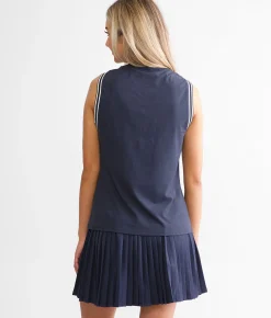 Varley Wellings Performance Tank Top Blue Nights New