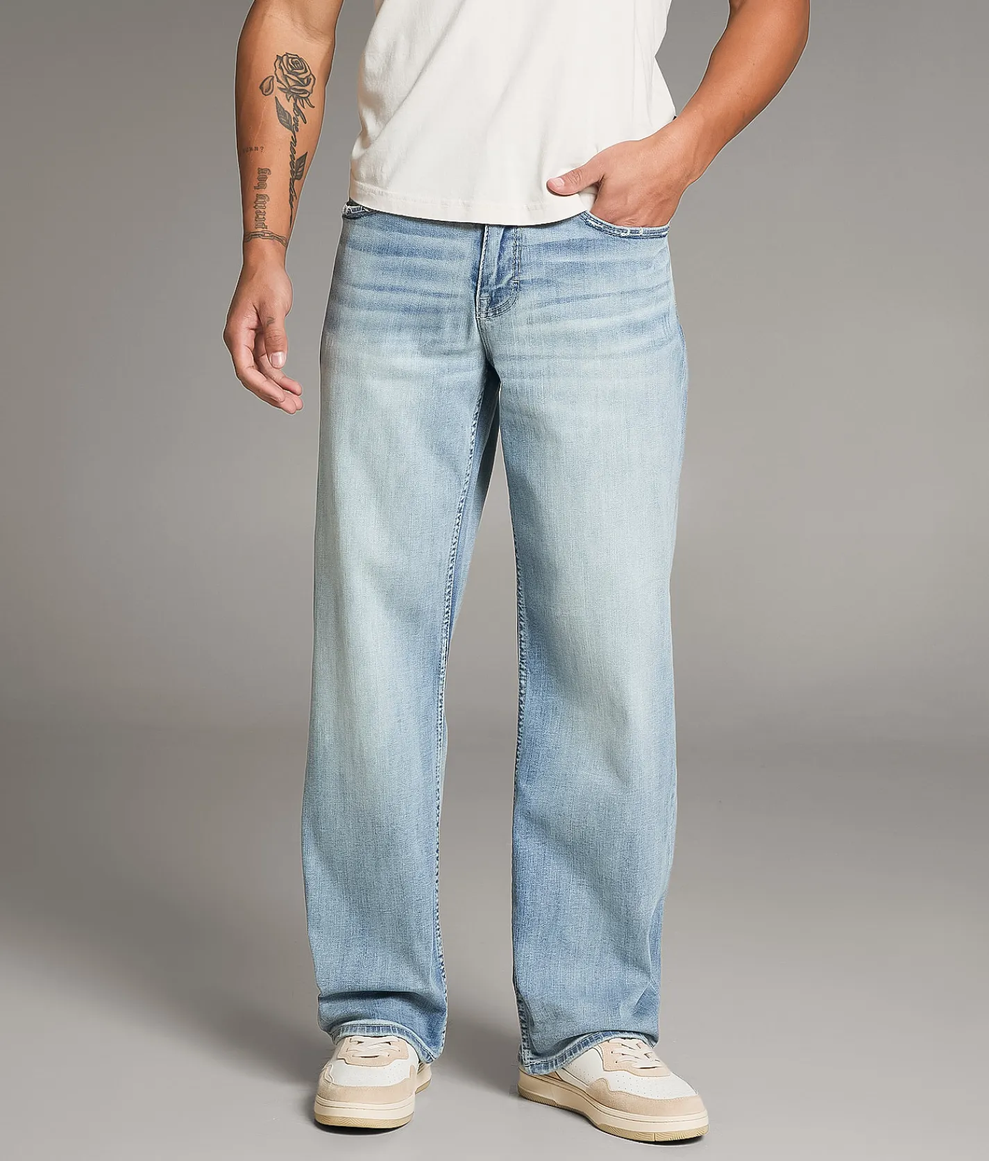 Bottoms|Bke Jeans | BKE Wells Baggy Stretch Jean Cassian