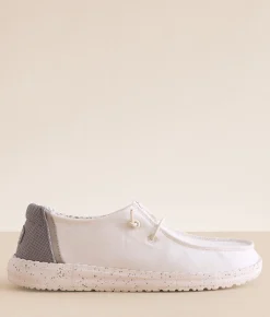 Shoes | HEYDUDE™ Wendy Break Woven Shoe White