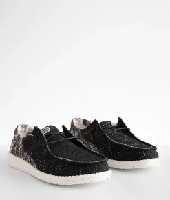 Shoes | HEYDUDE™ Wendy Buffalo Shoe Black Multi