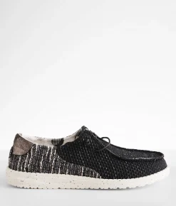 Shoes | HEYDUDE™ Wendy Buffalo Shoe Black Multi