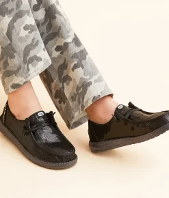 Shoes | HEYDUDE™ Wendy Disco Sequin Shoe Silver White